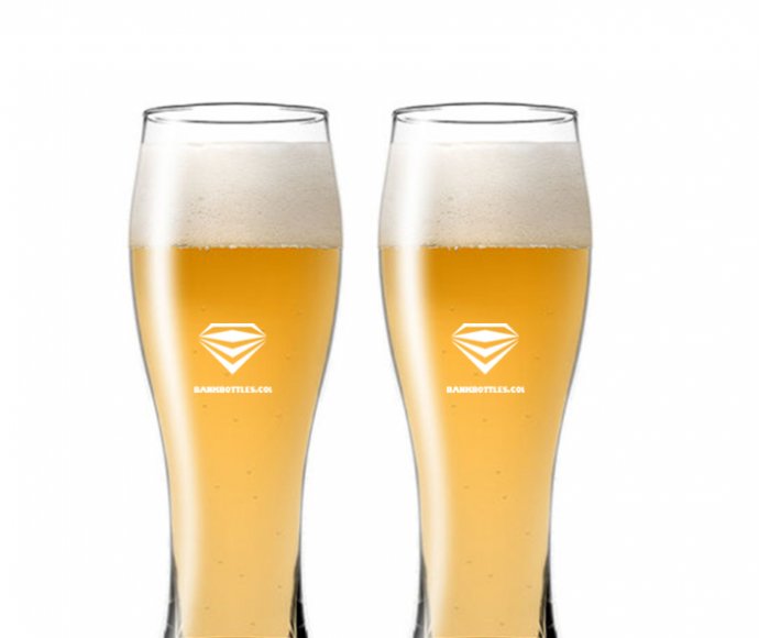 Classic Beer Glass Cup Wheat Plisner Beer Glass Highball Drinking Glass Cup